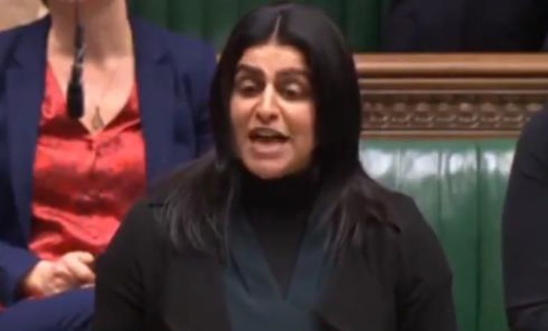 Shabana raised the case in the House of Commons Chamber.