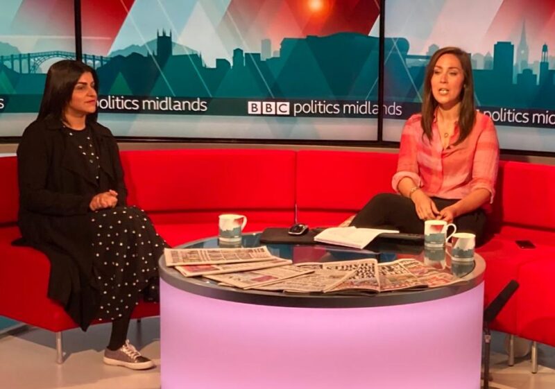 I joined Elizabeth Glinka on the sofa for Politics Live Midlands.