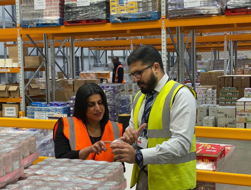 Shabana visited Y International a successful export business based in Ladywood 