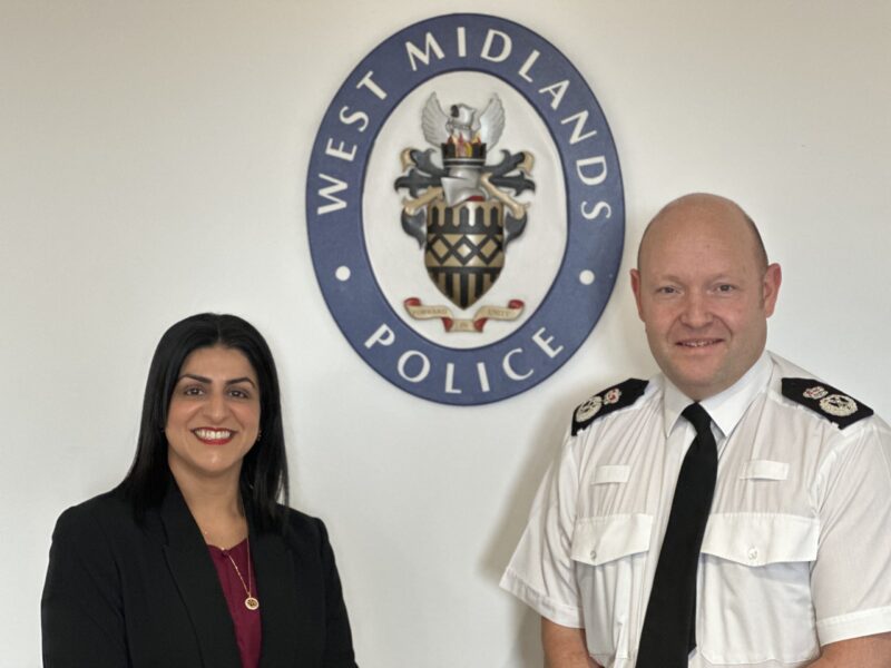 Shabana met Craig Guildford at West Midlands Police Headquarters.