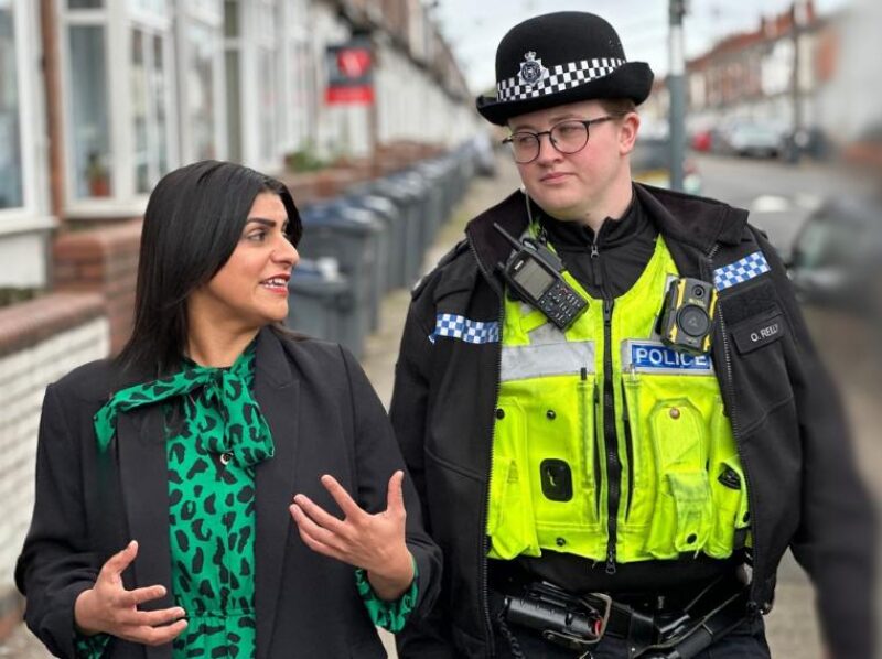 Shabana wants to hear from residents about crime and antisocial behaviour.